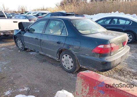 2000 Honda Accord 2.3 Lx from USA, damaged, VIN JHMCG5649YC011698